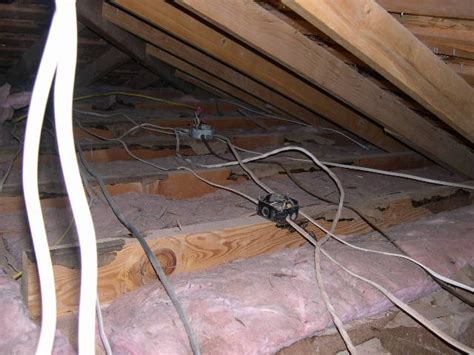 are junction boxes allowed in attic|electrical junction box requirements.